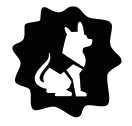 Icon Assistenzhunde willkommen