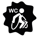 Icon barrierefreies WCs